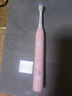 飞利浦儿童声波震动牙刷 男孩/女孩 礼物 适用4-6-12岁 2种模式自带2支刷头温和清洁 儿童泡泡刷HX2432/02粉色 实拍图
