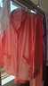纯棉睡衣女夏秋两件套家居服女空调房纯色开衫长袖 粉红色 2053 L 实拍图
