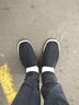 轮胎底老北京布鞋男透气一脚蹬老人鞋防滑耐磨软底劳保鞋工作鞋 轮胎底布鞋 44 实拍图