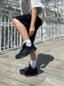 安踏男鞋运动鞋2026夏季男士软底网面透气防滑鞋子轻便户外干活跑步鞋 黑/白-6【送爸爸礼物优选】 39 (245mm) 男 实拍图