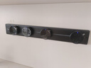美的（Midea）移动轨道插座家用厨房餐边柜滑动电力轨道排插免打孔轨道插座明装【黑】60cm轨道赠4个五孔 实拍图