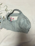 纤诗柔内衣女大胸显小超薄无海绵上托调整型收副乳透气胸罩无钢圈文胸 1988#灰蓝色 75B 实拍图