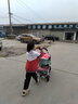 逗逗熊高景观婴儿推车两用避震轻便儿童车推车可折叠宝宝可坐可躺BB车 基础荷绿+坐躺+减震+折叠 实拍图