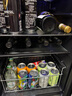 先科（SAST）冰吧冷藏柜 欧式恒温红酒柜酒店家用电冰箱迷你小型单门办公室电竞保鲜展示留样茶叶饮料药品柜 151升 黑胆（全冷藏保鲜+蓝光灯+带锁） 实拍图