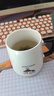 布丁瓷艺大容量陶瓷马克杯带盖勺冲泡咖啡杯男女士喝水杯子家用办公室茶杯 温馨小屋 1个 450ml 实拍图