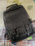 左森双肩包男背包男韩版潮旅行电脑男包PU时尚潮流皮质休闲书包男 实拍图