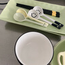 佩尔森奶油风陶瓷米饭碗家用2024新款吃饭碗高颜值碗碟套装面碗汤碗餐具 8英寸手捏方盘-奶油绿 2件套 实拍图