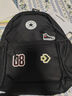 Converse匡威书包新款双肩包学生初中男女童背包休闲书包 正黑色 M【30*11.5*44cm 约15L】 实拍图