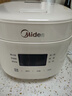 美的（Midea）迷你电饭煲微压 小型家用电饭煲1-2人电饭锅家用1-2-3个人用宿舍萌趣多功能煲汤煮饭煮粥不粘内胆 【奶油白】晶莹白玉釜 1.8L 实拍图