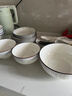 玺垚碗碟套装家用釉下彩饭碗家用简约现代2025新款陶瓷碗盘筷餐具套装 现代时光配汤碗  31件套 实拍图