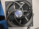 Thermalright(利民) TL-G12 灰色12cm机箱风扇 液压 轴承 4PIN PWM 风扇 串接PWM接头 1500调速风扇 实拍图