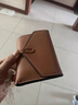 酷奇袋鼠（KUQIDAISHU）女士钱包ins2025新款日韩简约女短款三折小包欧美零钱包卡包皮夹 棕色 实拍图