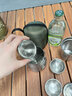 北山狼 不锈钢户外茶具便携功夫泡茶器隔热防烫旅行煮茶套装 升级版茶壶套装+3500w卡式炉 实拍图