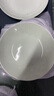 奶油风陶瓷盘子菜盘家用菜碟子餐盘高级感轻奢餐具碗碟套装釉下彩 奶绿色8英寸圆盘4个装 实拍图
