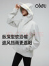 obsu日本冲锋衣长款全压胶女士风衣休闲 外套 橄榄黑 长款 实拍图