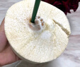 有鲜气【顺丰上门】海南椰青 新鲜椰子现摘发货  孕妇补羊水健康精选 顺丰送货上门 9个装 （配开椰器吸管） 实拍图