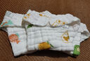 婴儿纯棉纱布尿裤一体式尿布可水洗透气尿戒子（胖宝宝拍大一码） S码【0-3个月花型随机】 3条装 实拍图