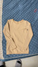 古妮娅儿童舞蹈服打底衫肤色保暖内衣薄绒练功服 肤色上衣L 实拍图