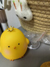 卡通小鸡仔小夜灯高颜值卧室可爱装饰发光玩具儿童生日分享小礼物 皇冠小鸡仔/黄色2个装 实拍图
