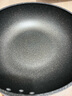 HOKURIKUALUMI日本制造原装进口炒锅北陆不粘锅无油烟平底炒菜锅燃气电磁炉通用 Deluxe尊享系列炒锅 30cm 实拍图