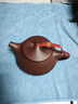 古悦堂 宜兴名家纯全手工紫砂壶工艺师茶壶茶具 君子石瓢壶 大号300毫升 300ml 实拍图