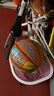 斯伯丁（SPALDING）篮球儿童室内外通用防滑耐磨耐用3号橡胶系列篮球 实拍图