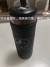 茶之恋茶水分离杯钛杯双层玻璃茶杯个人专用泡茶高端男女士办公室水杯子 钛枪色360ml 实拍图