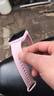 立创智LED彩虹电子表方形大屏显示时尚炫酷学生男女数字led电子腕表简约高级感多功能运动检测智能手表 粉红色 实拍图