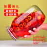 喜碧玻璃密封罐泡酒容器储物罐玻璃瓶蜂蜜果酱瓶泡菜坛潘1.8L+斯1.5L 实拍图