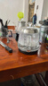 志高（CHIGO）自动上水电热水壶 茶台烧水壶自动上水一体机烧水煮茶一体机双壶316钢发热盘保温电茶壶JBL-S9985  实拍图