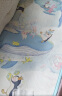 babycare婴儿抑菌凉席宝宝透气冰丝席儿童幼儿园可水洗鲸鱼喷泉65*120CM 实拍图