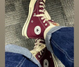 匡威（Converse）官方 1970S男女帆布鞋美拉德酒红色紫色A01448C A01448C 酒红色 37.5 实拍图