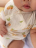 贝乐咿婴儿夏季衣服包屁衣无骨短袖夏装新生儿纯棉哈衣宝宝三角护肚睡衣 苹果熊-5268+草坪鹿5269 73cm 实拍图