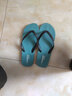 红青百年人字拖男夏季室外沙滩凉拖鞋轻便防滑浴室洗澡拖鞋韩版夹趾拖 湖水绿 44-45 实拍图