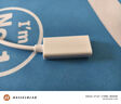 毕亚兹 Type-c转HDMI母转接头USB-C口转换器4K高清同屏线 手机平板雷电3笔记本电脑外接显示器投影仪 白 实拍图