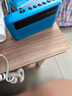 飞利浦（PHILIPS）SBM120 FM收音机插卡音箱 老年人随身听唱戏机音乐播放器 半导体调频可插TF卡U盘蓝色 实拍图