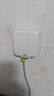 奥克斯86型粘贴式防水插座盒卫生间保护盖浴室开关防水罩保护盒 圆形白色款 实拍图