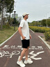 准者跑步运动短裤男夏季篮球裤宽松透气休闲裤速干健身美式裤子 3113纯正黑 【新升级双侧口袋】 L 175 实拍图