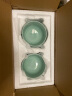 苏氏陶瓷（SUSHI CERAMICS）青瓷釉陶瓷碗花开富贵米饭碗汤碗6件套装餐具 实拍图
