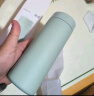 米家保温杯弹盖保温杯保冷杯480ml旅行便携不锈钢车载水杯竹绿色 实拍图