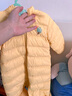 巴拉巴拉婴儿羽绒服冬季连体衣男女童冬季抱衣爬服2024可爱萌208424120208 实拍图