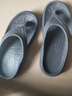 制三中国台湾进口拖鞋足弓支撑室内厚底扁平足矫正防滑凉拖男女居家 深海蓝 42 正常码/鞋长约28.5cm 实拍图