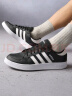 adidas BREAKNET休闲网球文化板鞋男子阿迪达斯官方轻运动 黑色/白色 41 实拍图