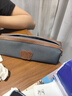 得力(deli)大容量笔袋学生 清新小方形多用途文具盒铅笔收纳袋 单只颜色随机 实拍图