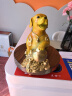 荣芙全铜狗摆件招财生肖狗工艺品客厅玄关办公室桌面装饰生日乔迁礼品 旺财【柘黄】带底座-可刻字 晒单实拍图