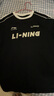 李宁短袖T恤宽松男女同款棉质圆领足球元素运动上衣AHSU657 实拍图
