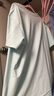 蕉内（Bananain）王一博同款305H纯棉睡衣男女士100%棉情侣家居服短袖短裤套装夏季 【短裤款素色-男】奶油绿 2XL 实拍图