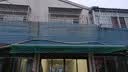 固霸电动遮阳棚折叠伸缩式遮阳伞家用阳台收缩篷屋檐庭院门户外遮雨棚 加粗加厚（靠墙2*1.5米） 实拍图
