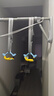 施耐德引体向上器家用单杠室内免打孔门上单杠健身器材带平衡仪 【单杠】85-110cm+吊环+吊床 实拍图