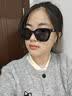 乐卡利墨镜男女士太阳眼镜开车网红拍照钓鱼方框小脸神器高级感气质街拍 四角星墨镜【 黑框黑灰片】 实拍图